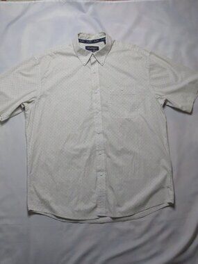 WRANGLER GEORGE STRAIGHT COLLECTION mens SHIRT cream WESTERN cowboy TAN SIZE XLT